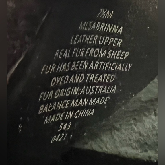 Marc Fisher Sabrinna Shearling Slip Ons - Picture 9 of 10